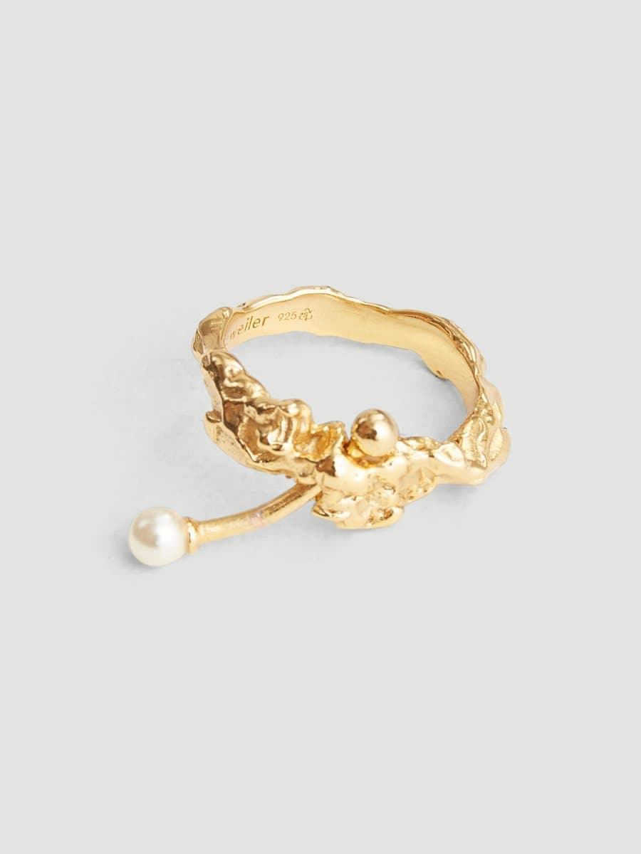 Celestine Gold Ring