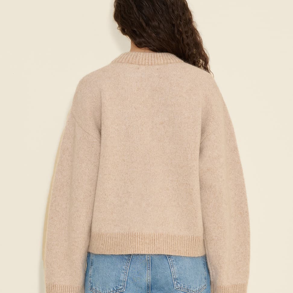 Tine Knit Crew Neck