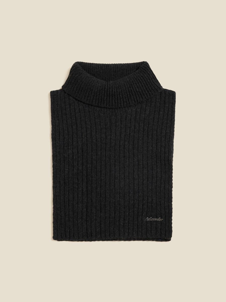 Lambswool Rib Bib