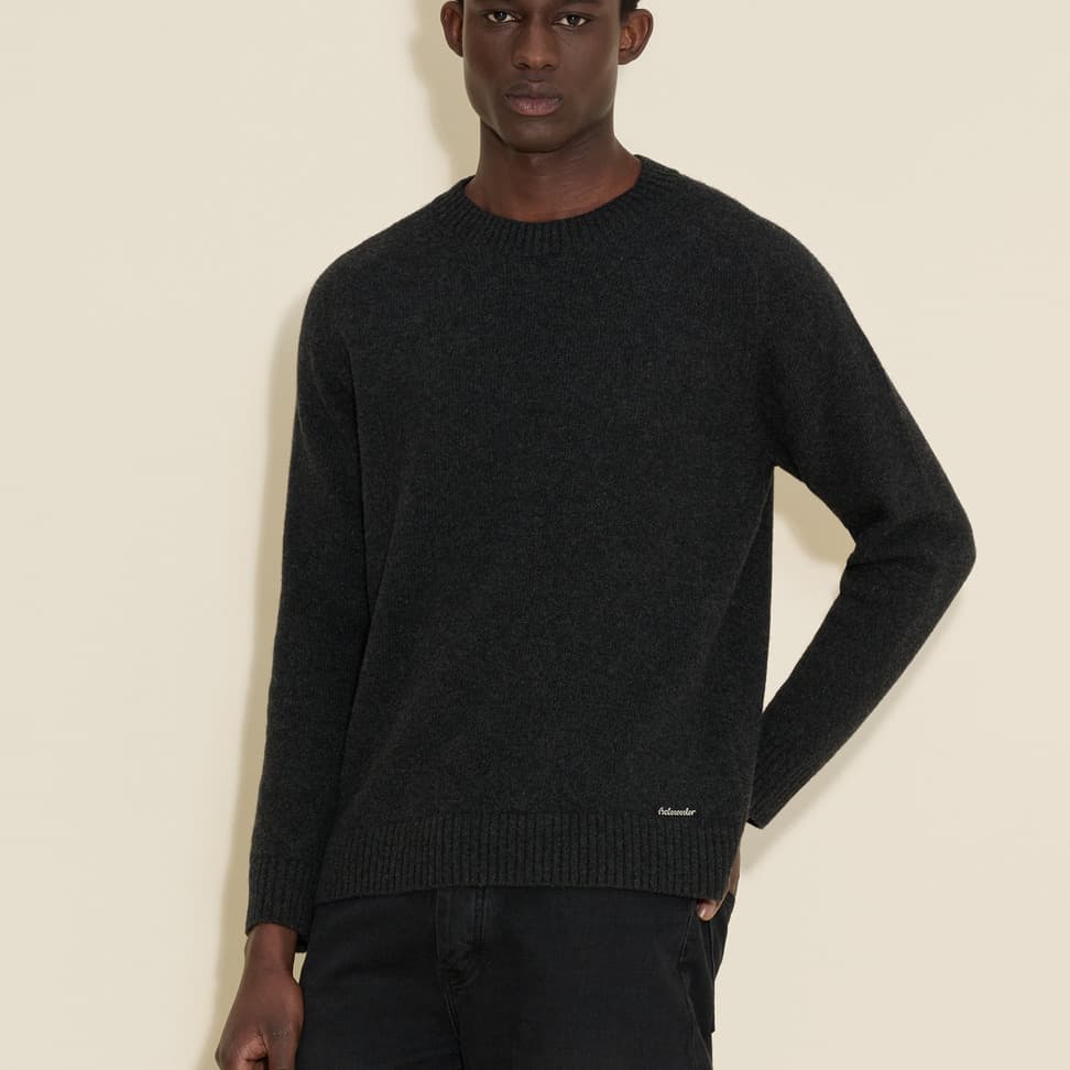 M. Lambswool Knit Crew