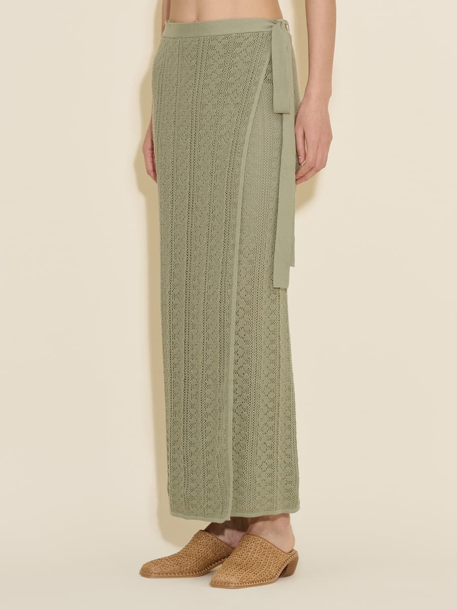 Kelp Crochet Knit Skirt