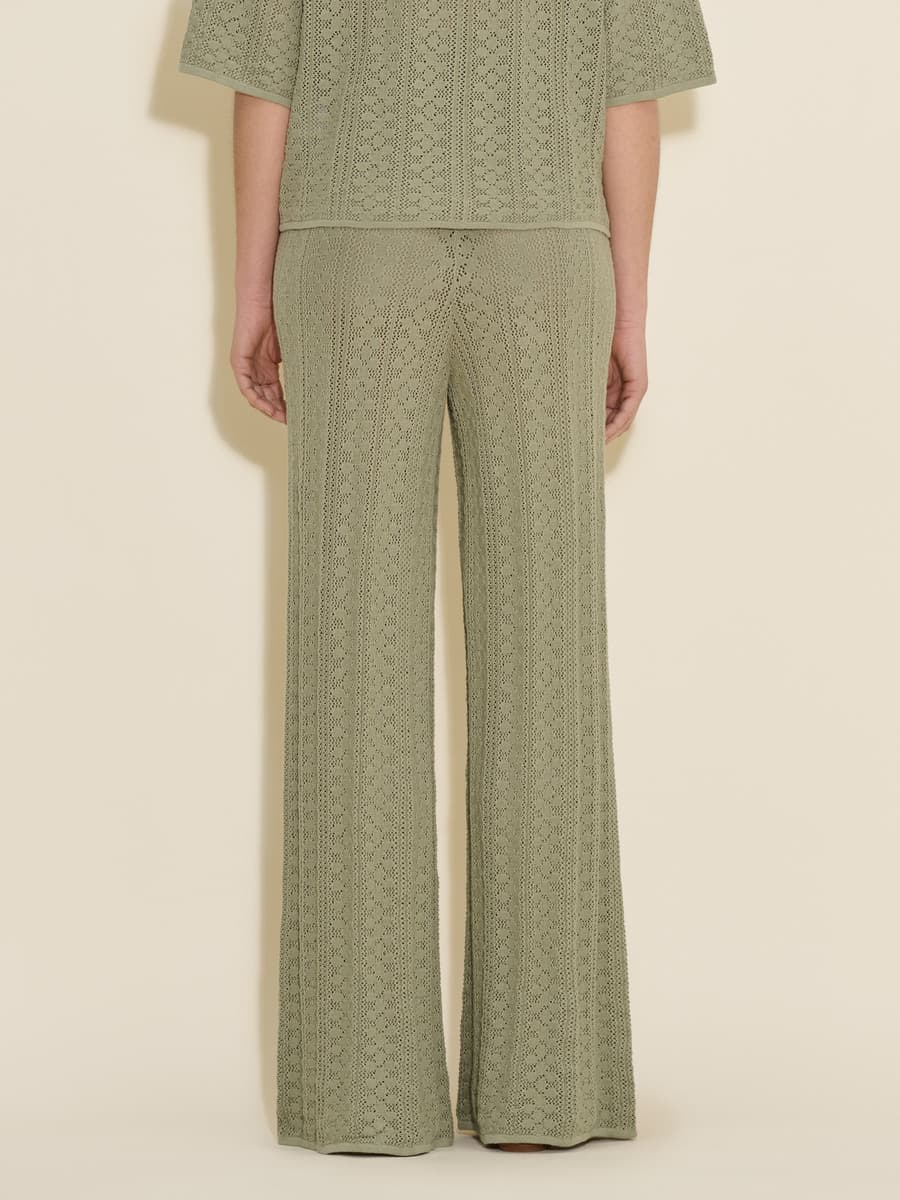 Thiril Crochet Knit Trousers