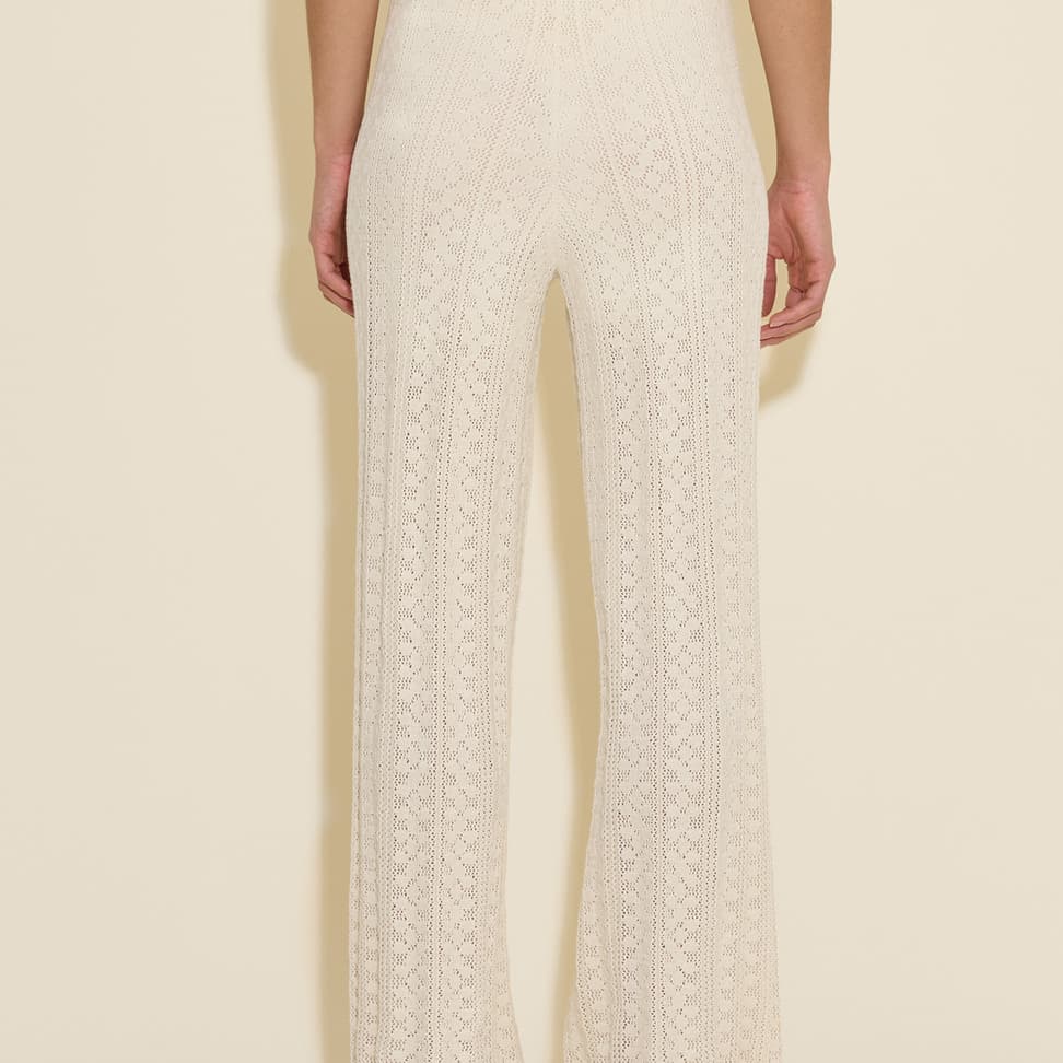 Thiril Crochet Knit Trousers