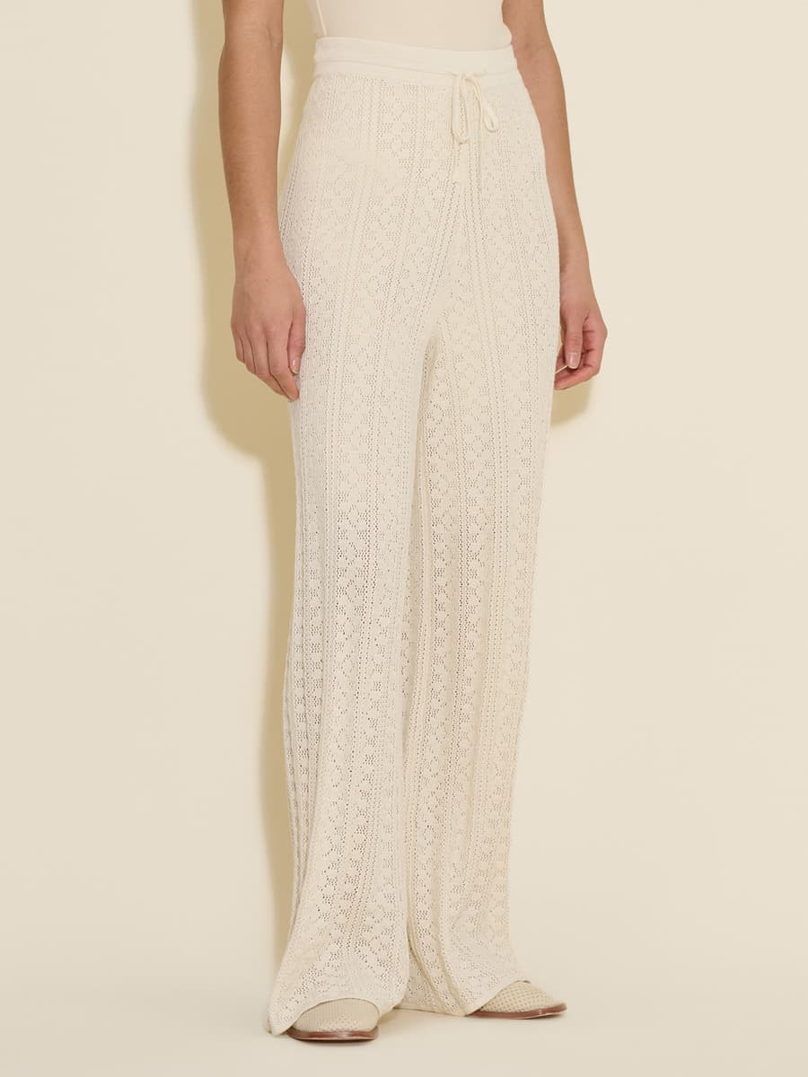 Thiril Crochet Knit Trousers