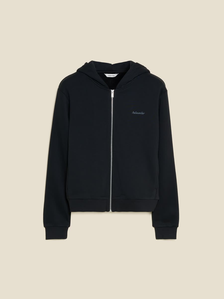 W Regular Zip Hoodie