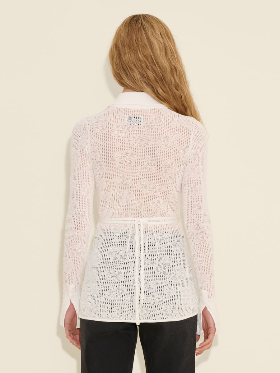 Lace Knit Shirt