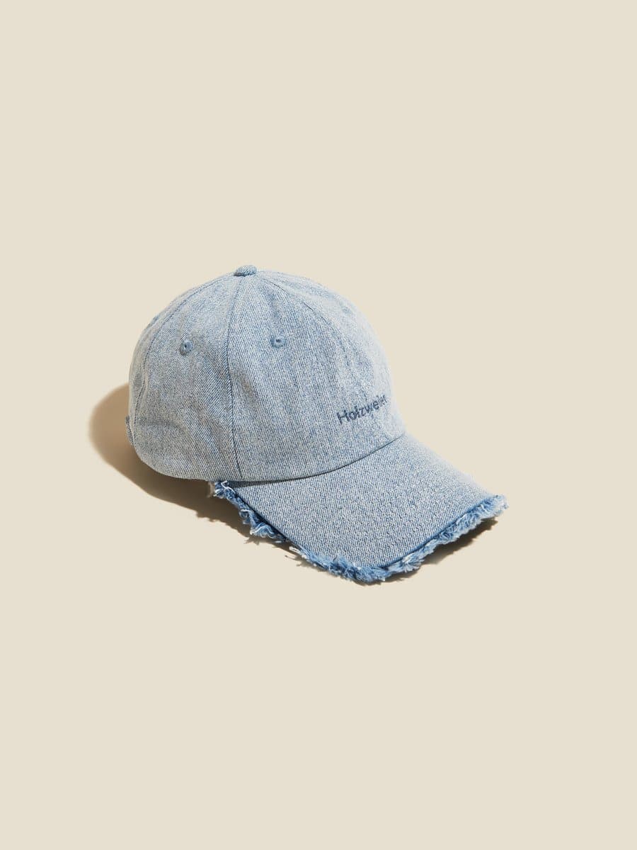 Sonnet Frayed Denim Cap