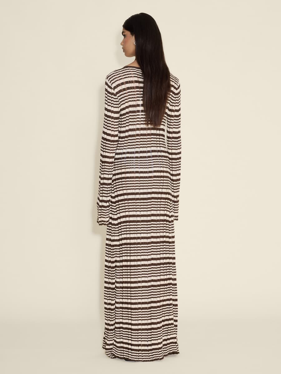 Rib Stripe Dress