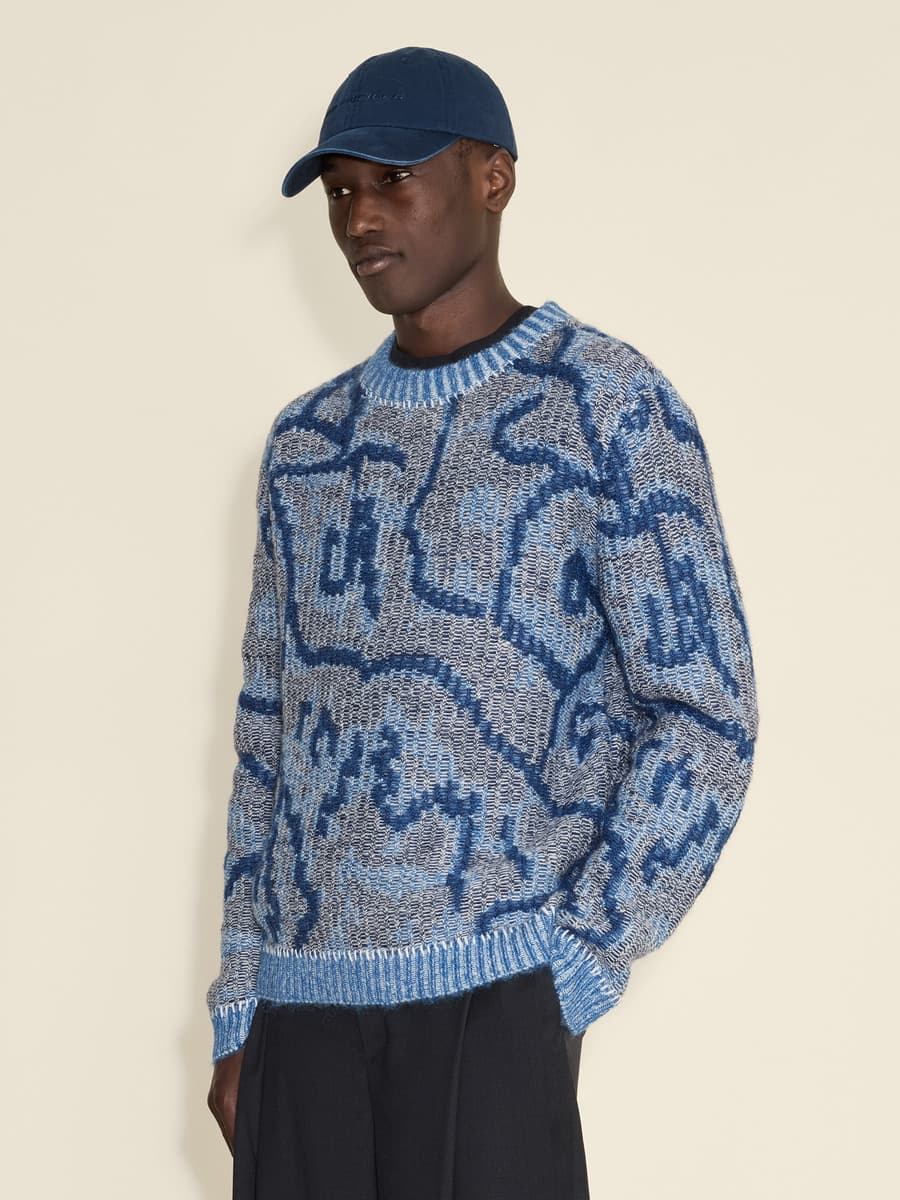 Charles Jacquard Sweater