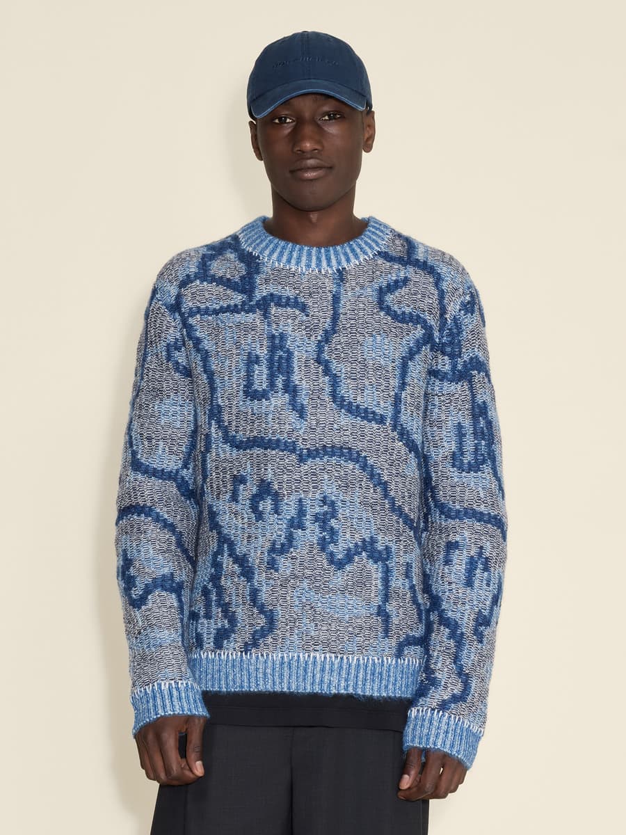 Charles Jacquard Sweater