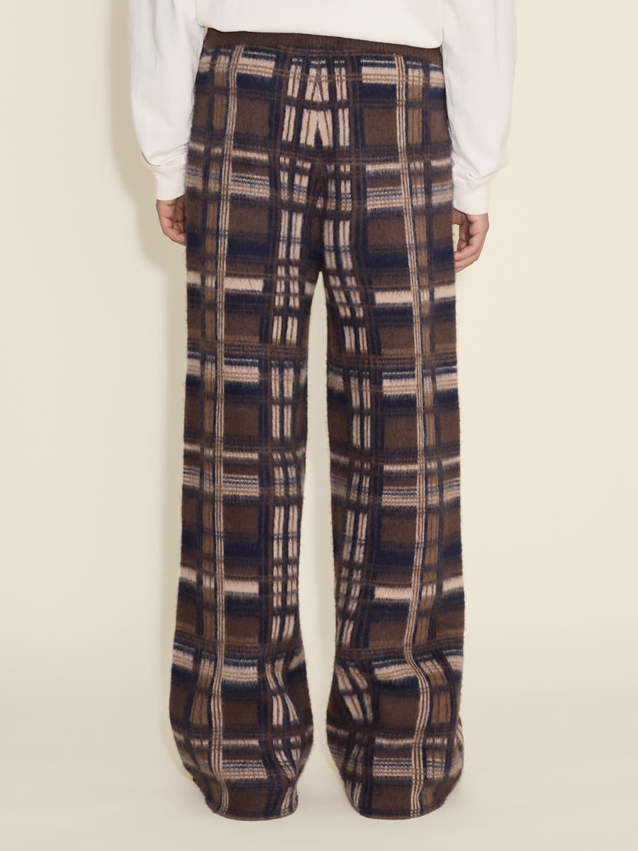 Ace Check Knit Trousers