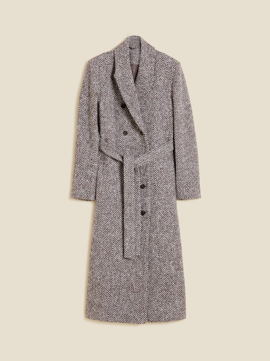 Emi Herringbone Coat