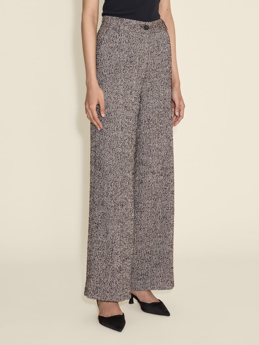 Emi Herringbone Trouser