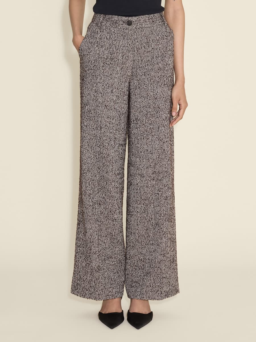 Emi Herringbone Trouser