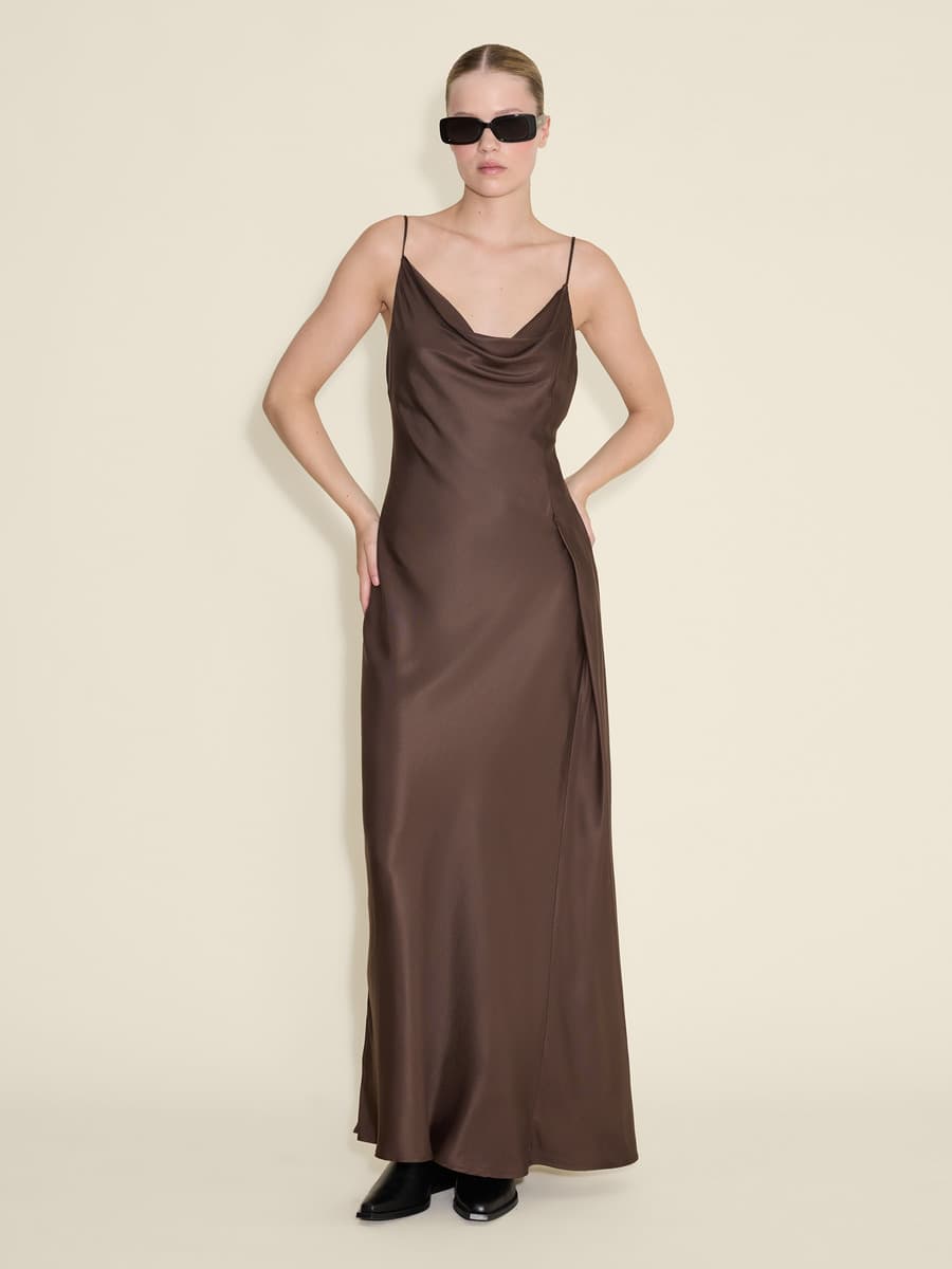 Eila Pleat Dress