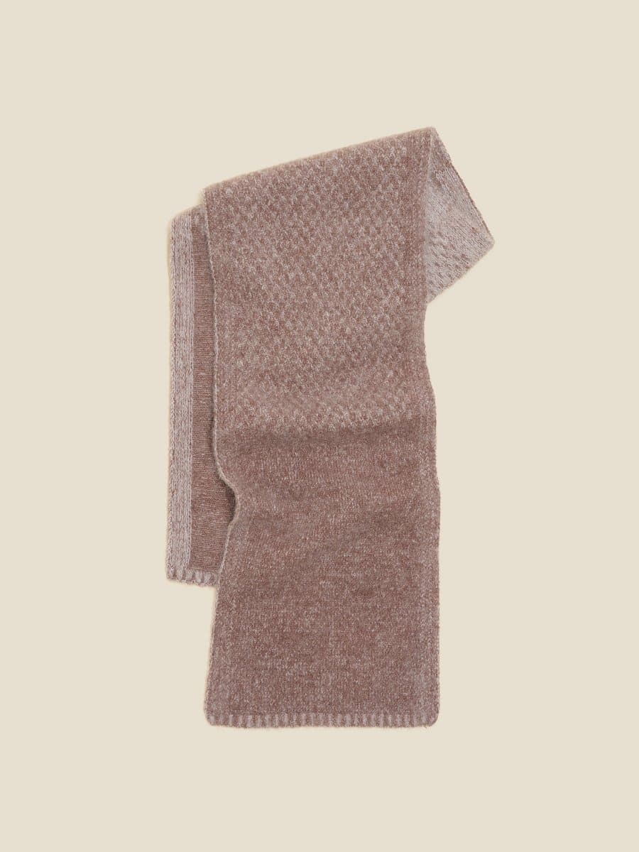 Tine Faded Knit Scarf