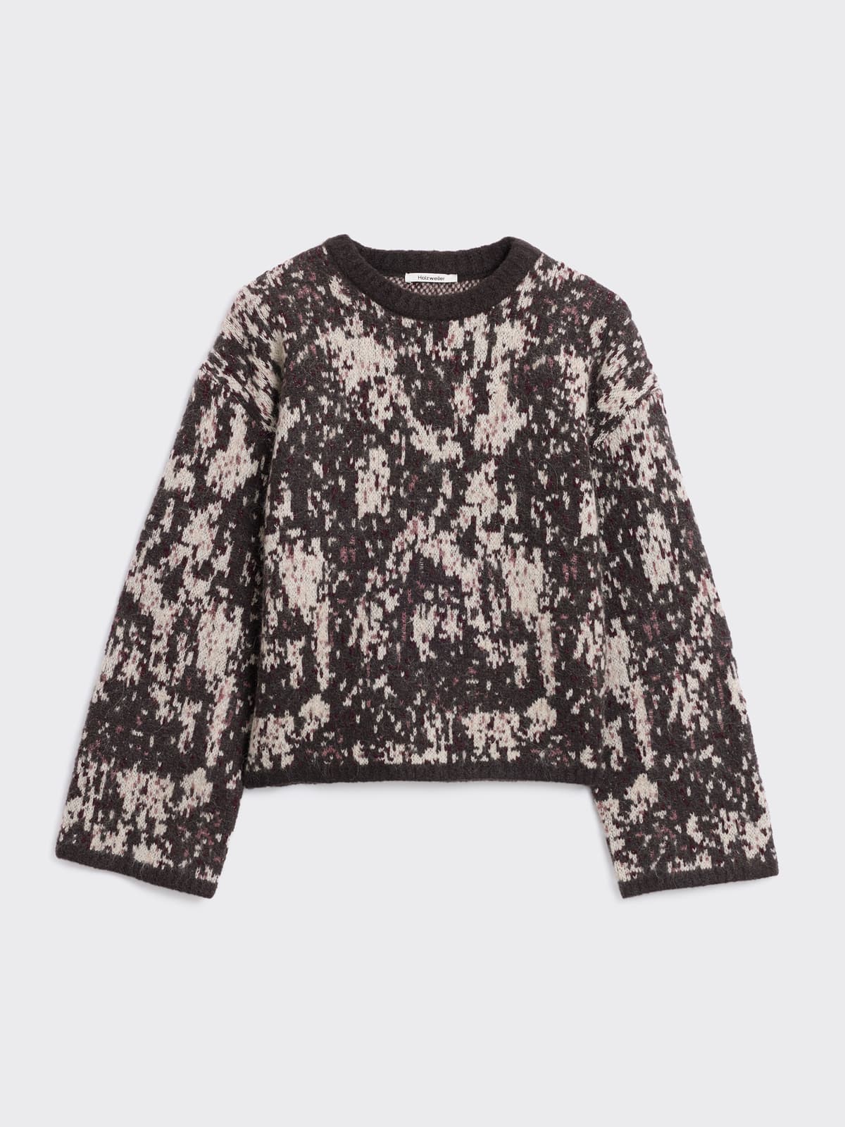 Lola Jacquard Crewneck