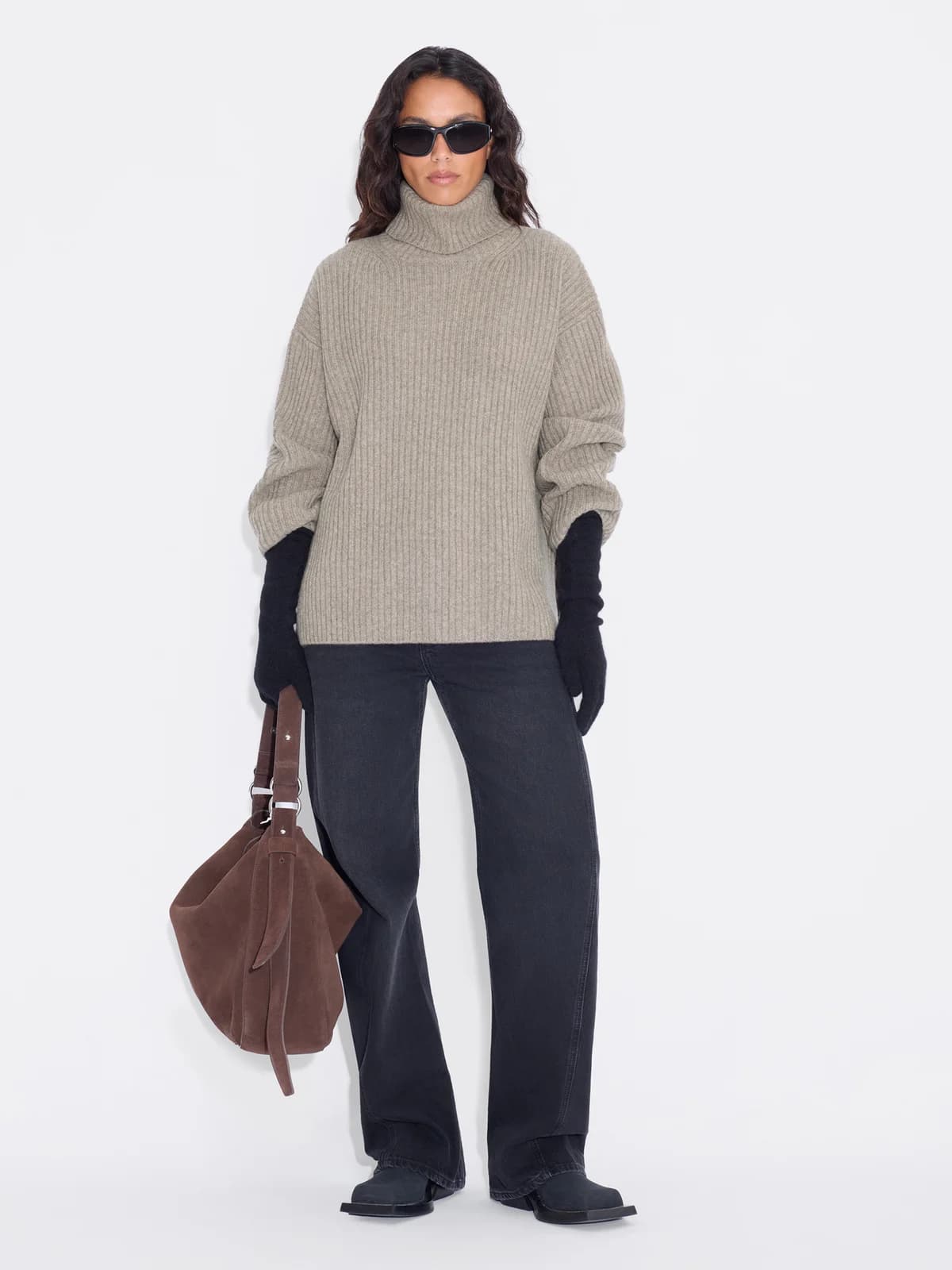 Amara Rib Turtleneck