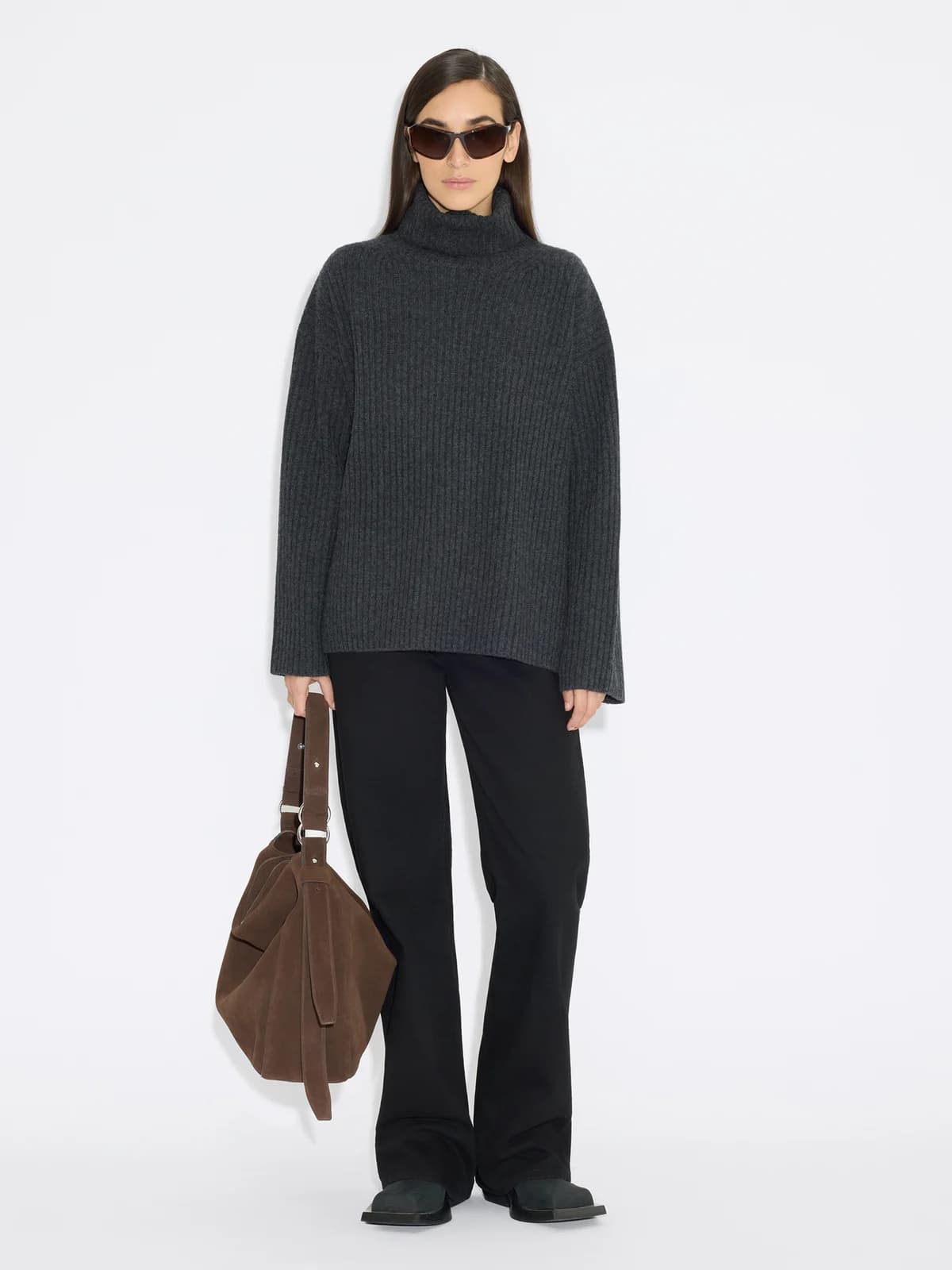 Amara Rib Turtleneck