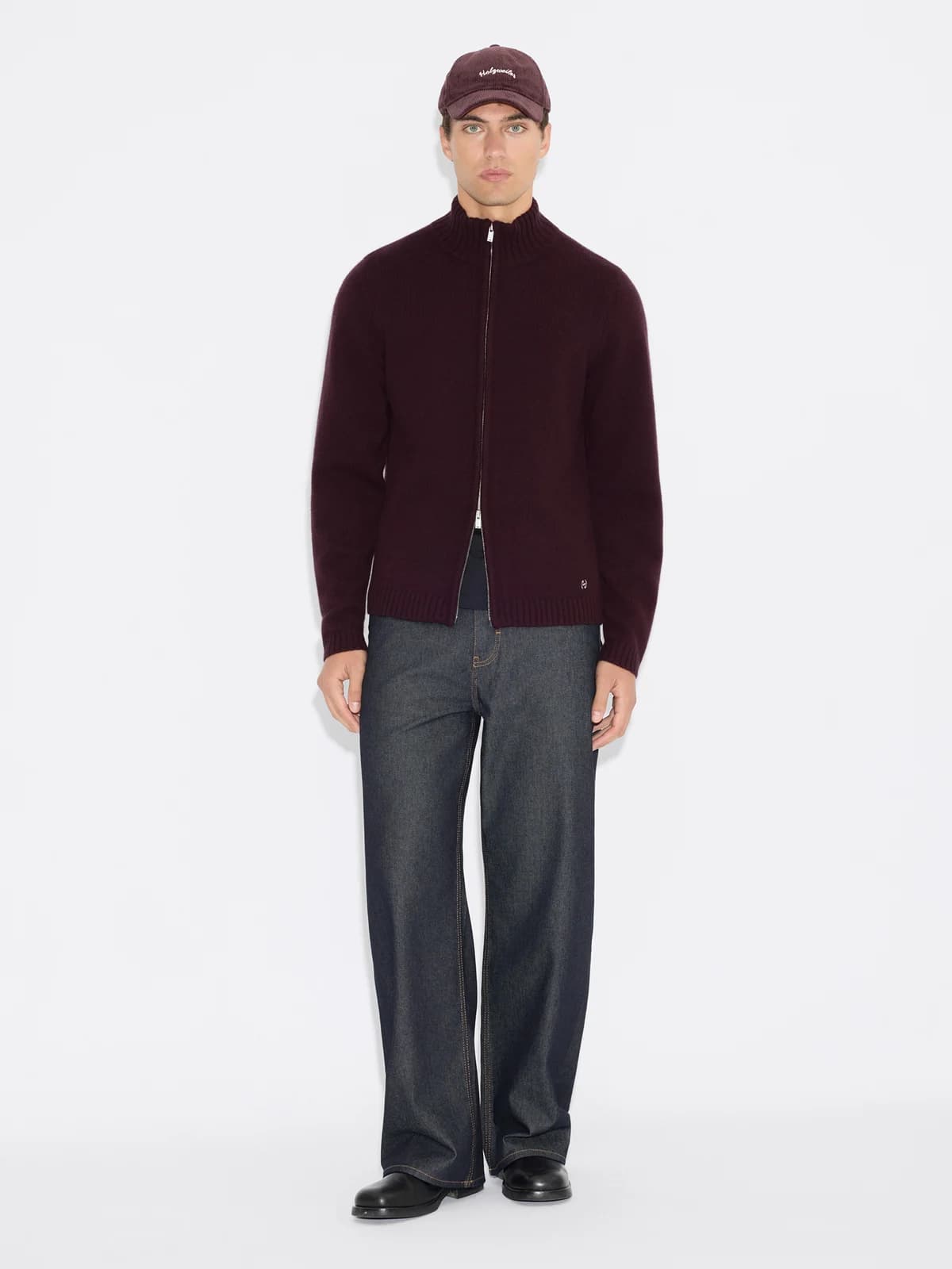 Andreas Zip-Up Cardigan