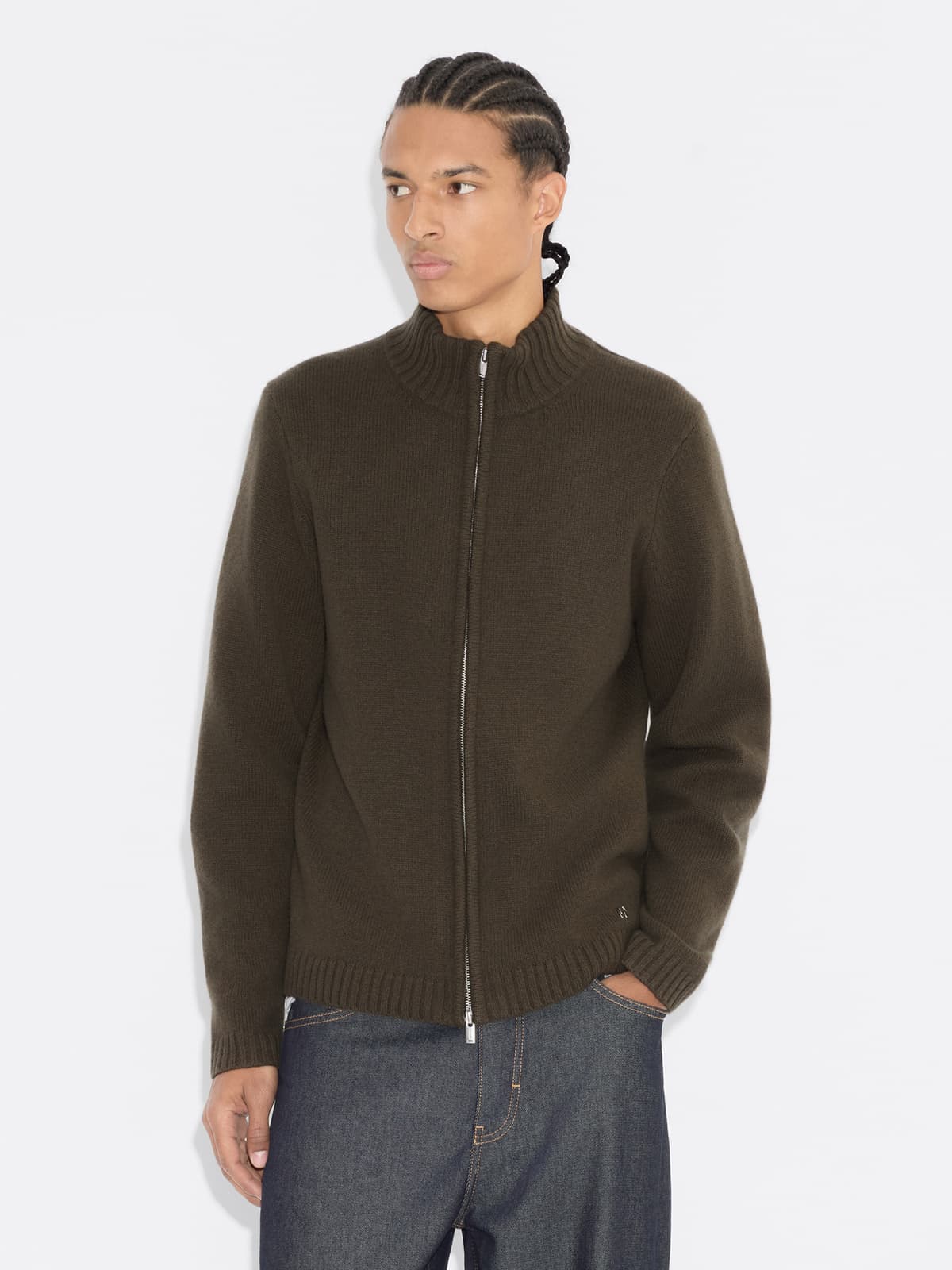 Andreas Zip-Up Cardigan