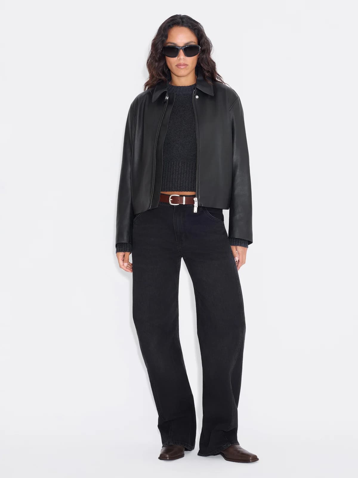Julia Cropped Crewneck