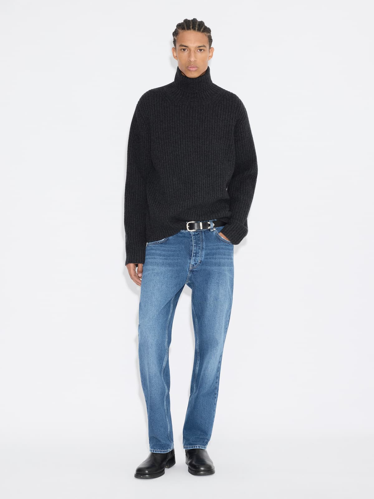 Adrian Rib Turtleneck