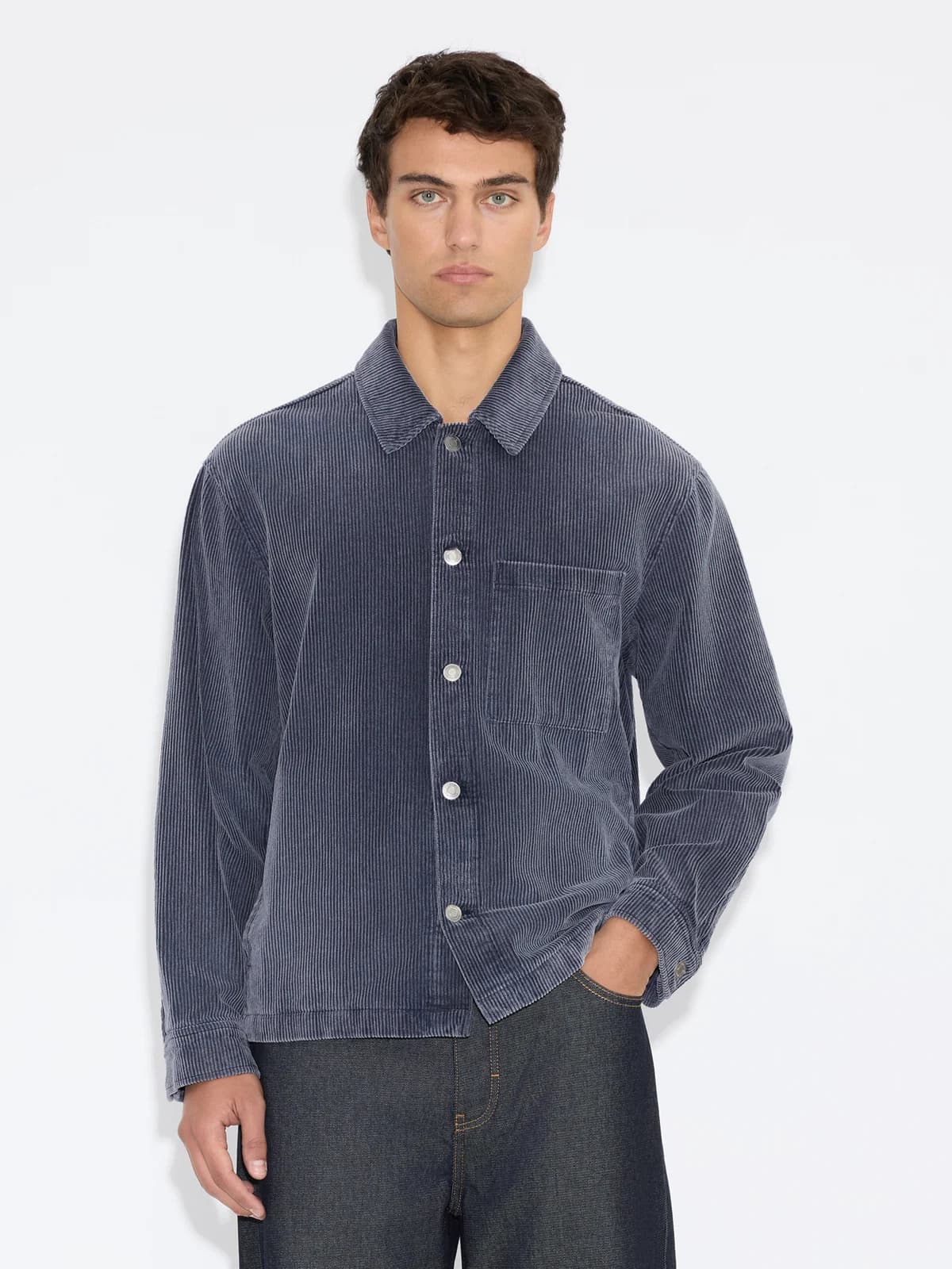 Leaf Relaxd Cord Overshirt