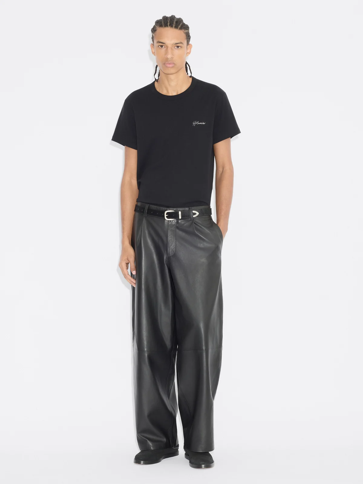 Ridge Leather Trousers