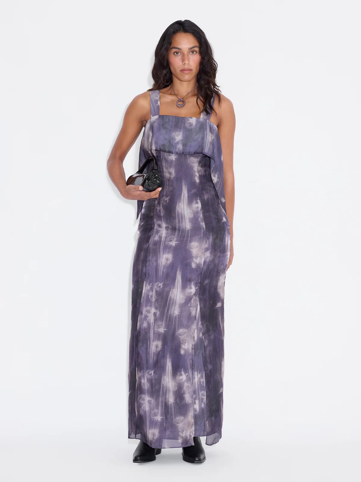 Layered Chiffon Dress