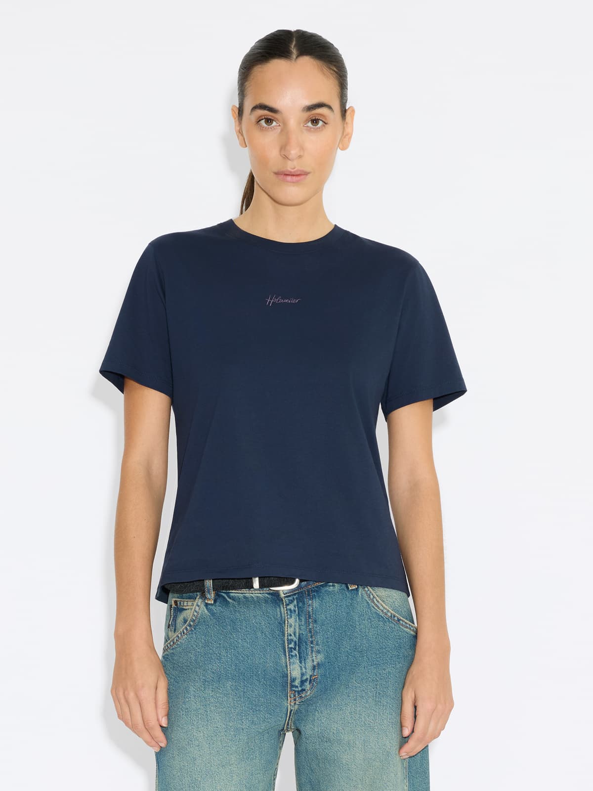 Anja Embroidery Tee