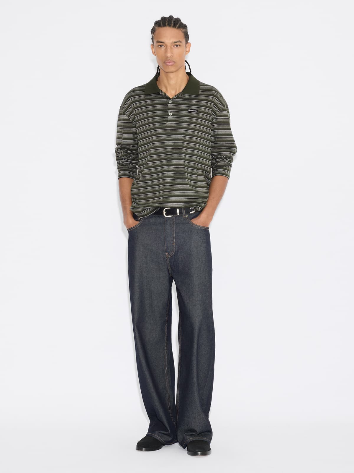 Sonny Long-Sleeve Polo