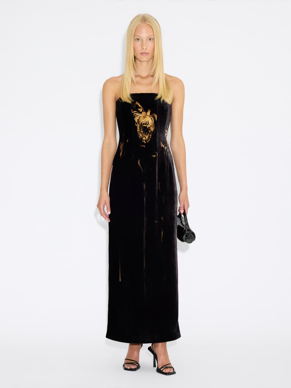 Shelly Velvet Midi Dress