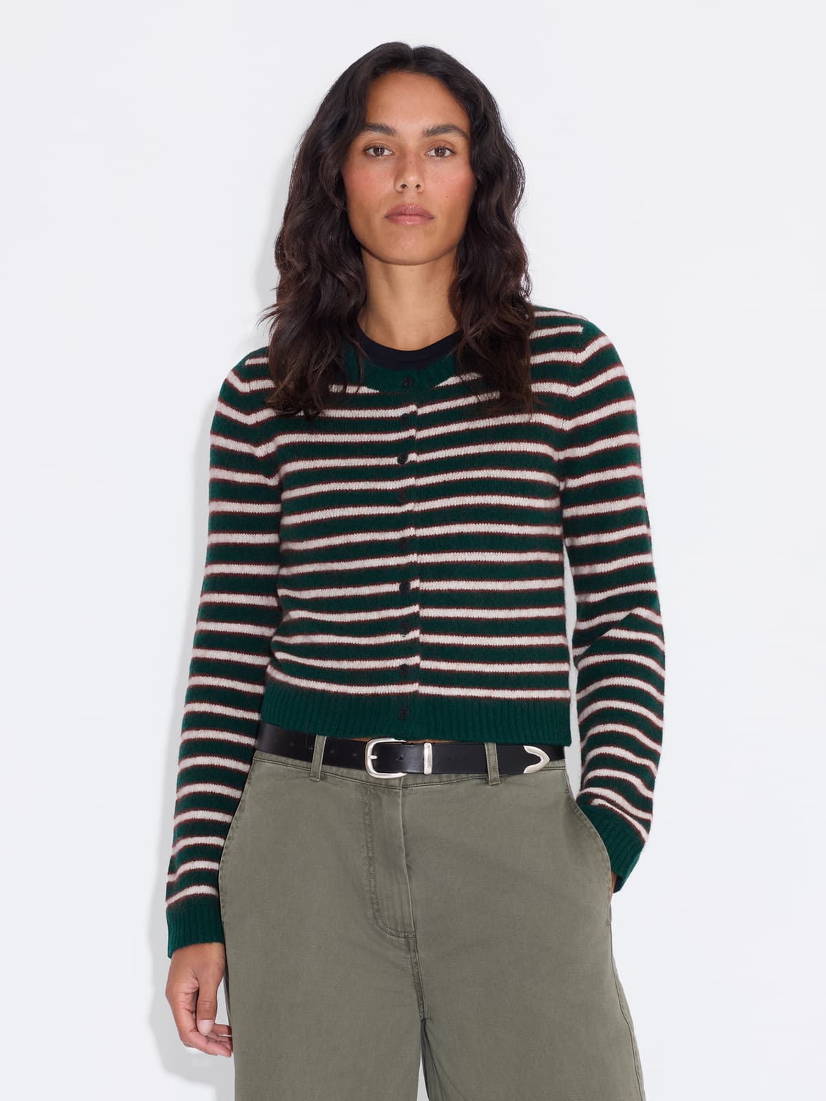 Mia Stripe Cardigan