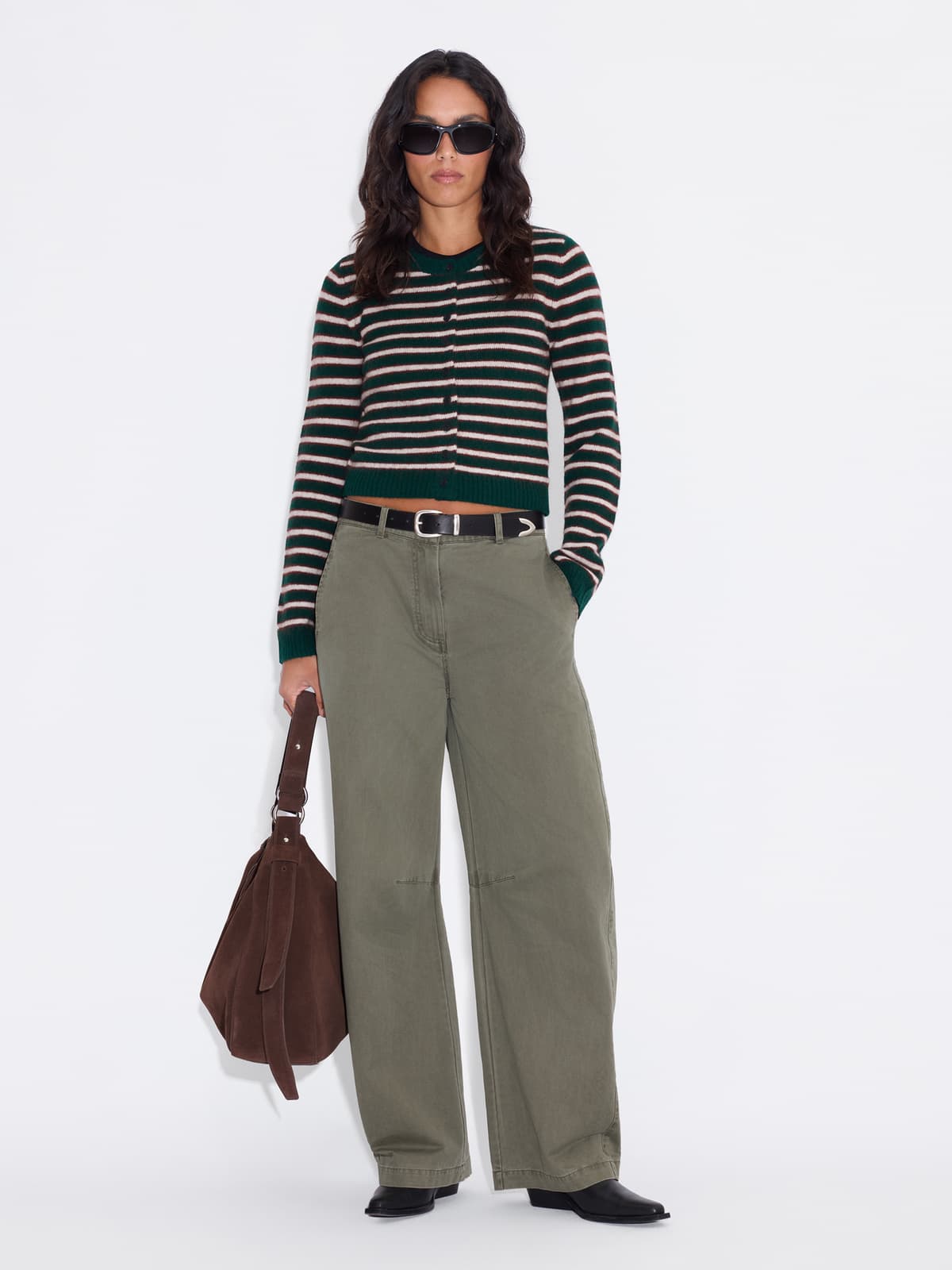 Mia Stripe Cardigan