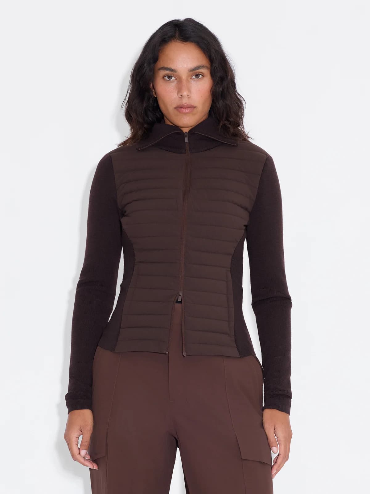 Lindsey Padded Knit Jacket