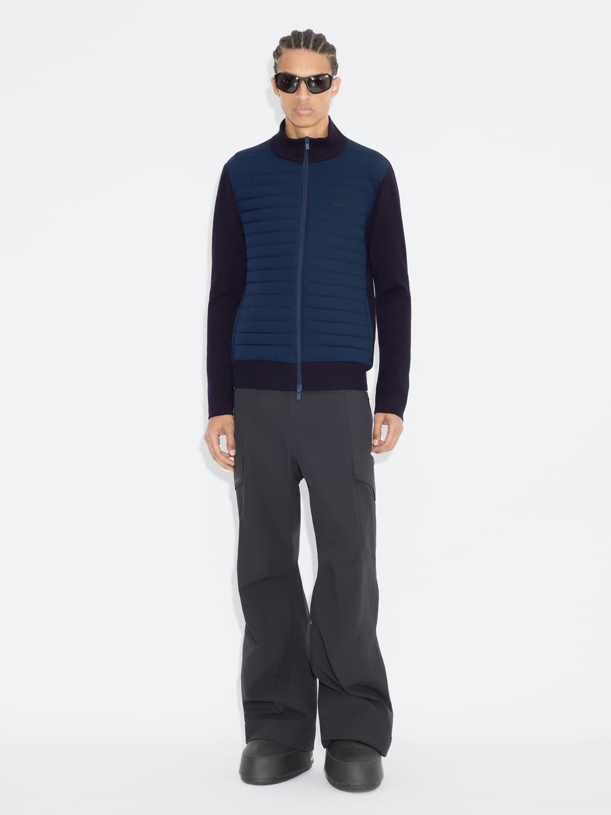 Bill Padded Knit Jacket