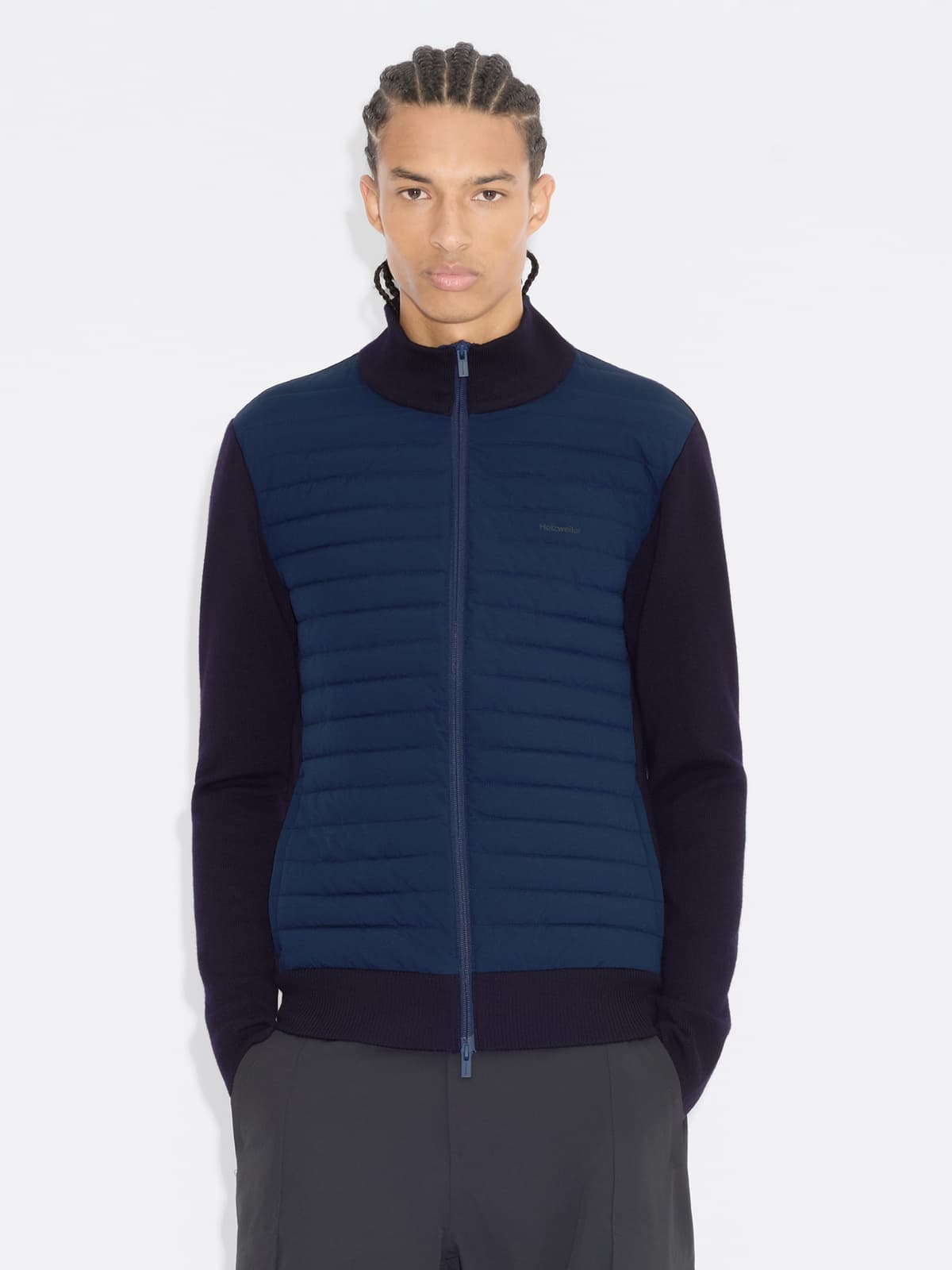 Bill Padded Knit Jacket