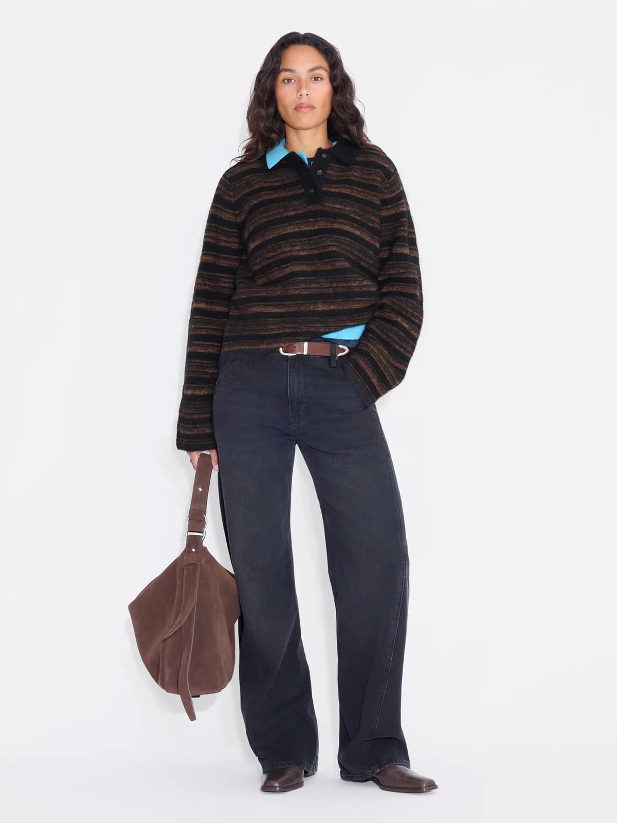 Olivia Wool Polo Sweater